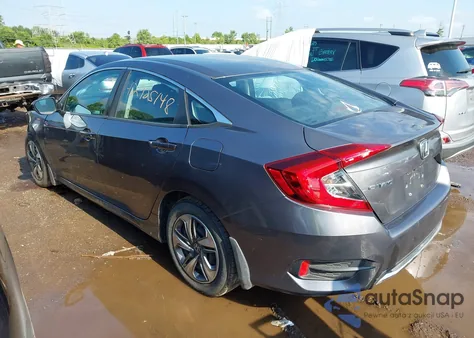 2019 Honda Civic Lx из США, поврежденный, VIN 2HGFC2F66KH585403